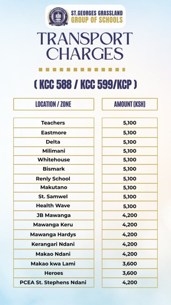 school transport routes and charges